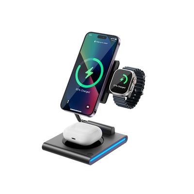 Wiwu Wi-W023 3-in-1 Wireless Charger